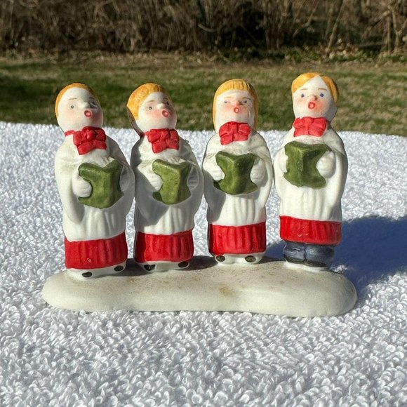 Lemax Dickensvale Carollers Christmas Village Decoration From 1991 - Picture 5 of 8